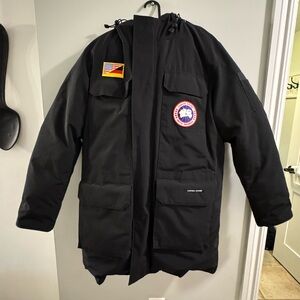 MENS BLACK CANADA GOOSE EXPEDITION PARKA